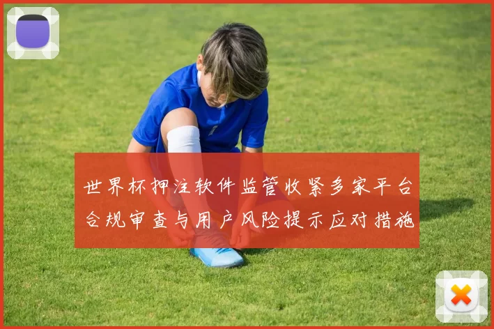 世界杯押注软件监管收紧多家平台合规审查与用户风险提示应对措施