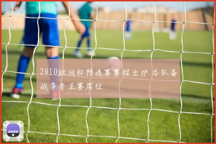 2010欧洲杯预选赛赛程出炉 各队备战争夺正赛席位